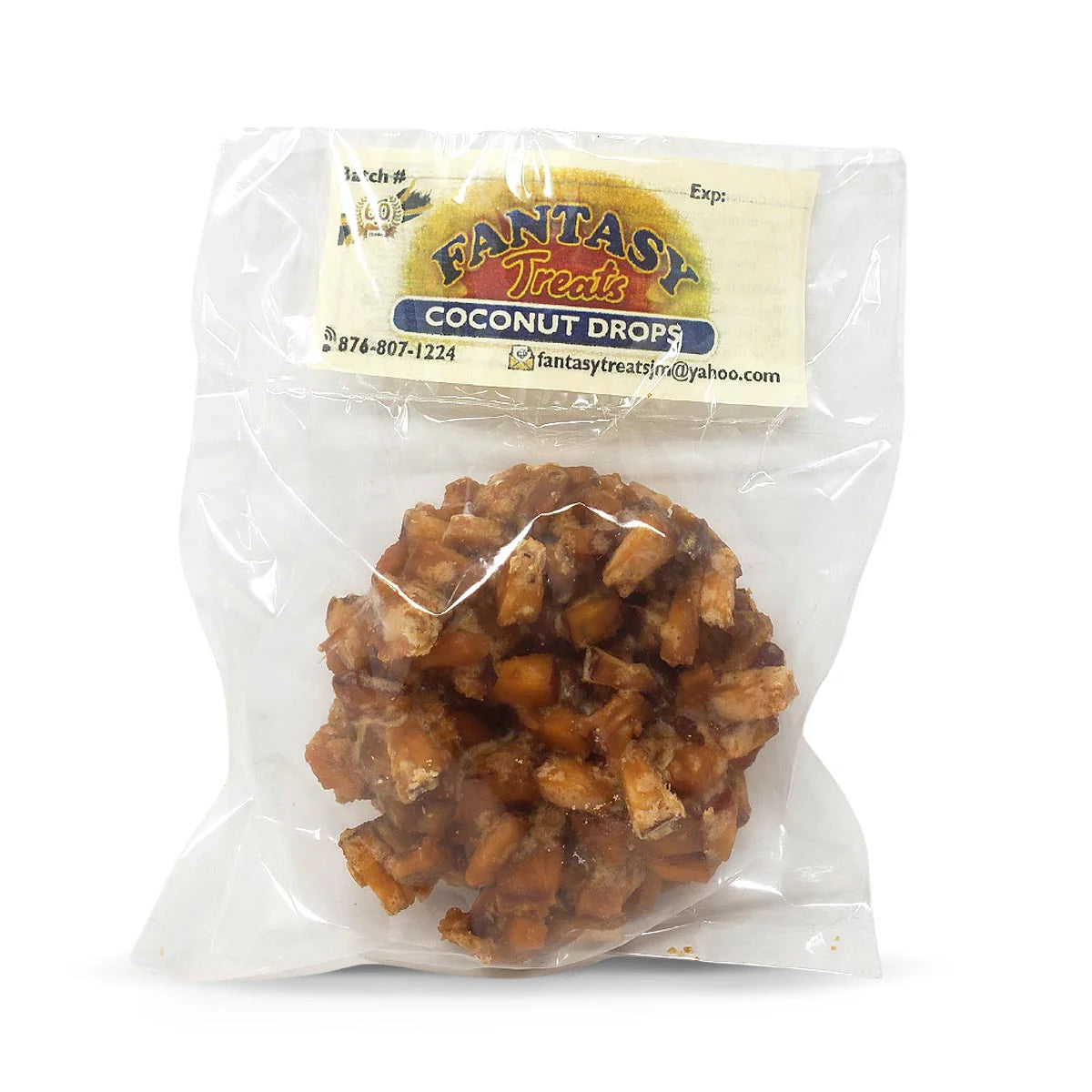 Fantasy Treats Coconut Drops, (3 Pack)